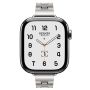 Apple Watch Hermes 11, 42mm, Silver, Grand H Fin Single Tour, Gris (L)
