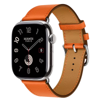 Apple Watch Hermes 11, 42mm, Silver, Single Tour, Orange