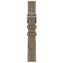 Apple Watch Hermes Series 10 42mm, Silver Titanium, Attelage Single Tour, Etoupe