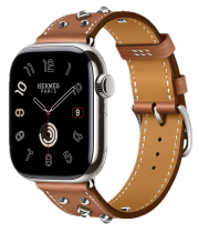 Apple Watch Hermes 11, 46mm, Silver, Single Tour, Clou Medor Rock, Gold