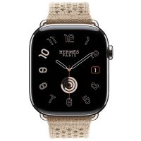 Apple Watch Hermes 11, 42mm, Silver, Néo Tricot, Argile