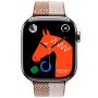 Apple Watch Hermes 11, 42mm, Silver, Toile H Double Jeu, Gold/Écru