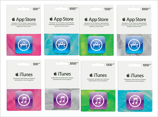 Подарочные карты Apple
