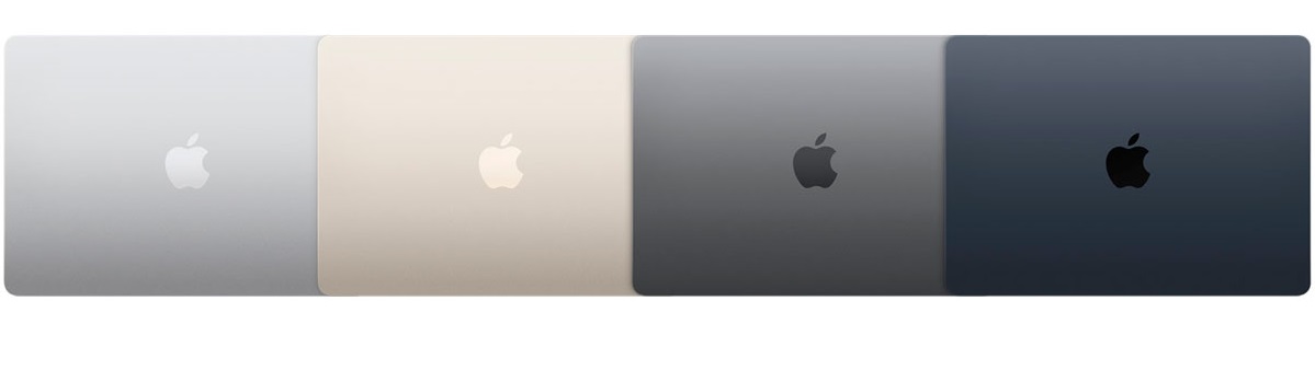 MacBook Air M2 colors